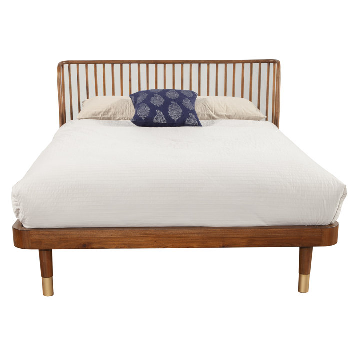 Twedt Solid Wood Slat Bed & Reviews AllModern